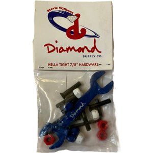 DIAMOND SUPPLY CO. Williams Hella Tight ⅞” Allen Skateboard Hardware [White Lbl]